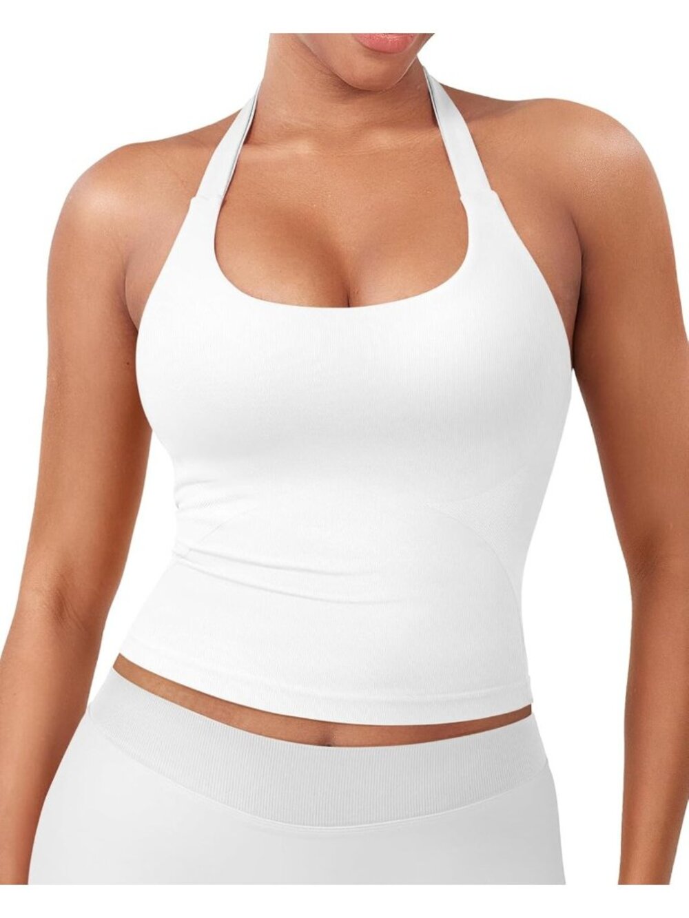 SoftHue Women's Halter Tank Top - Lightweight, Comfortable, Perfect for Summer